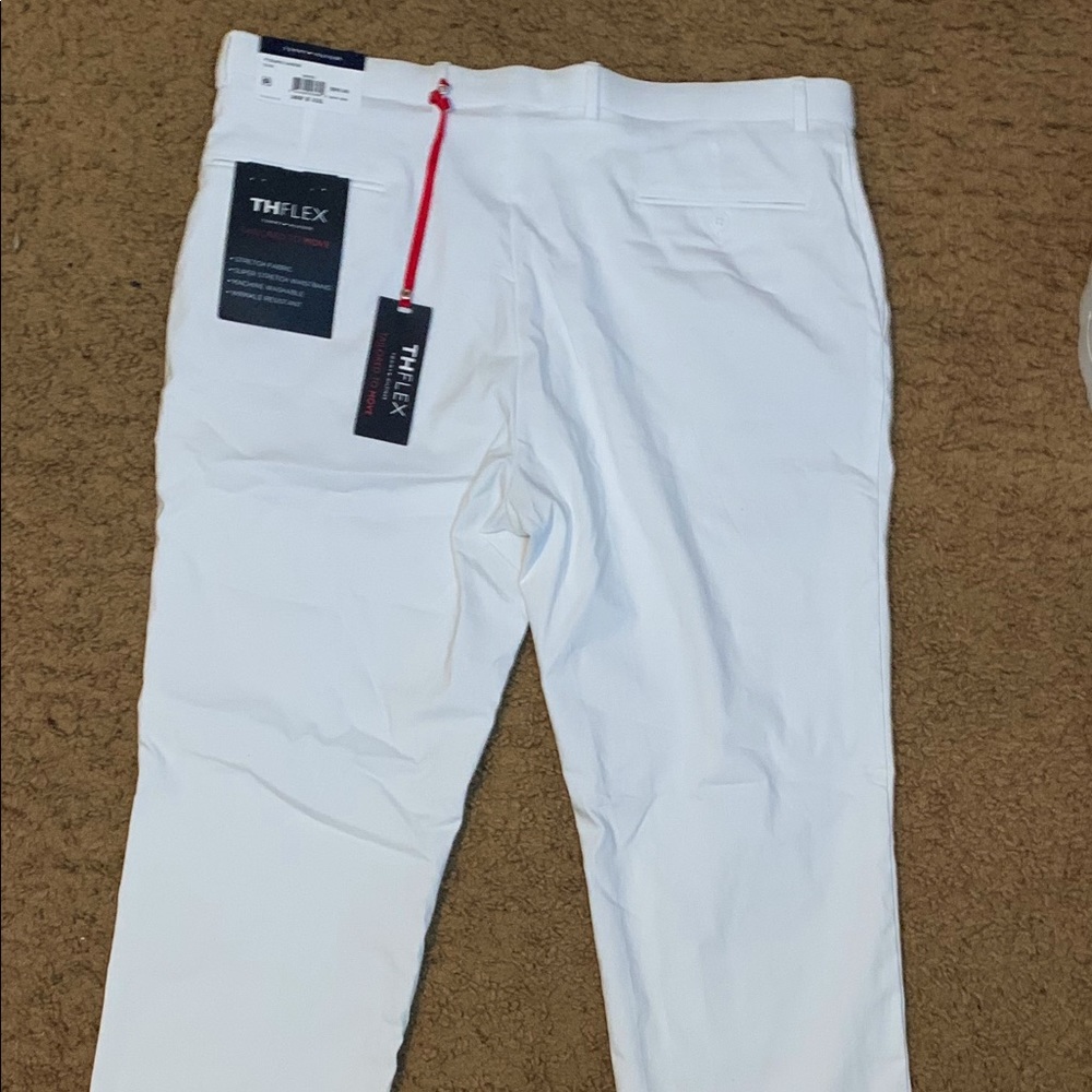 white TH dress pant